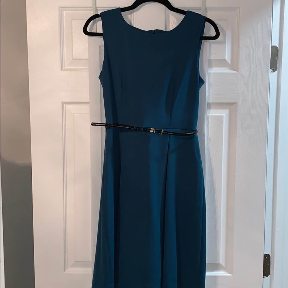 Calvin Klein belted dress
